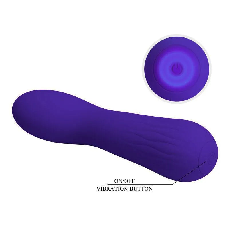 Vibromasseur Point G En Silicone Violet