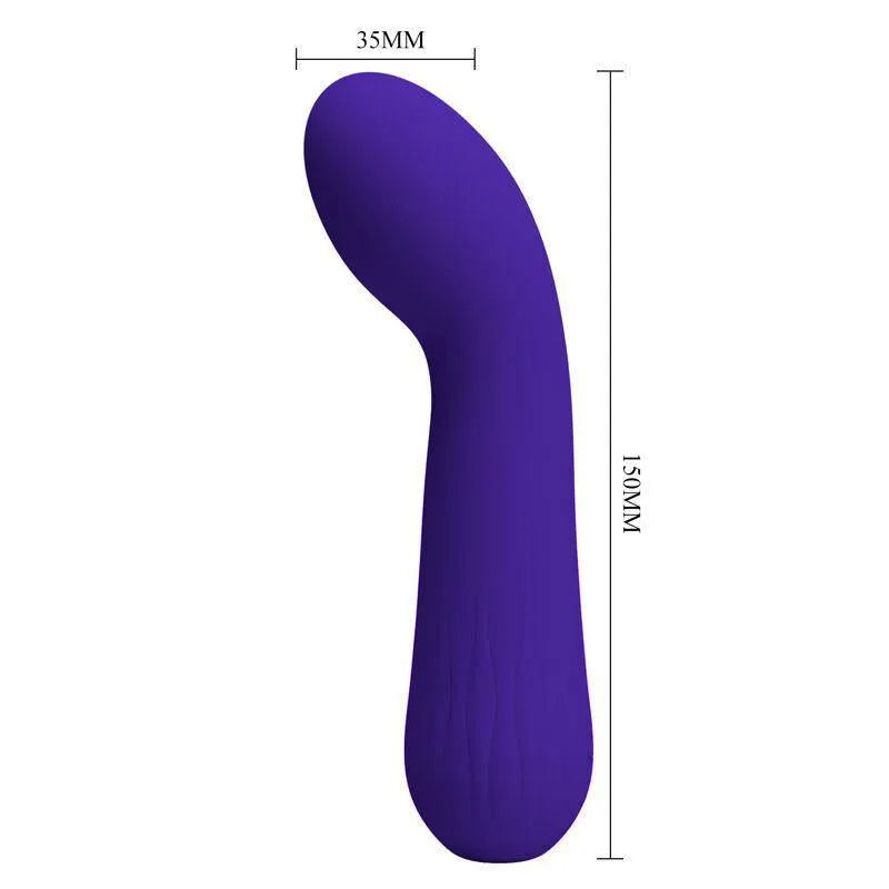 Vibromasseur Point G En Silicone Violet