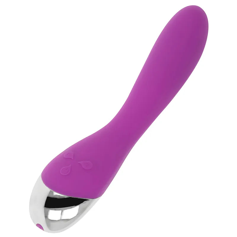 Vibromasseur Point G Silicone Lilas Rechargeable