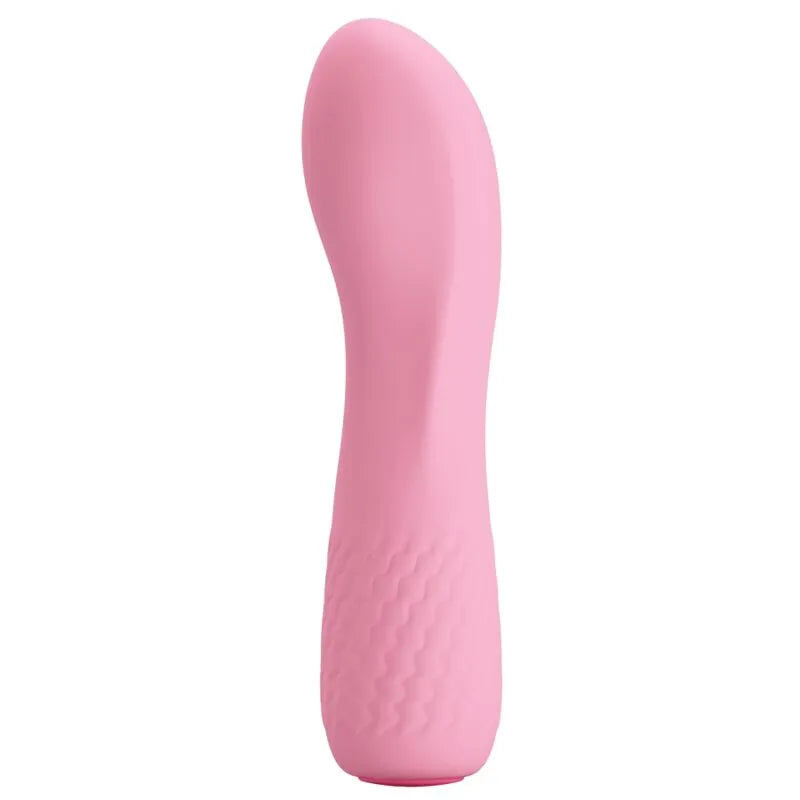 Vibromasseur Point G Silicone Rose Rechargeable