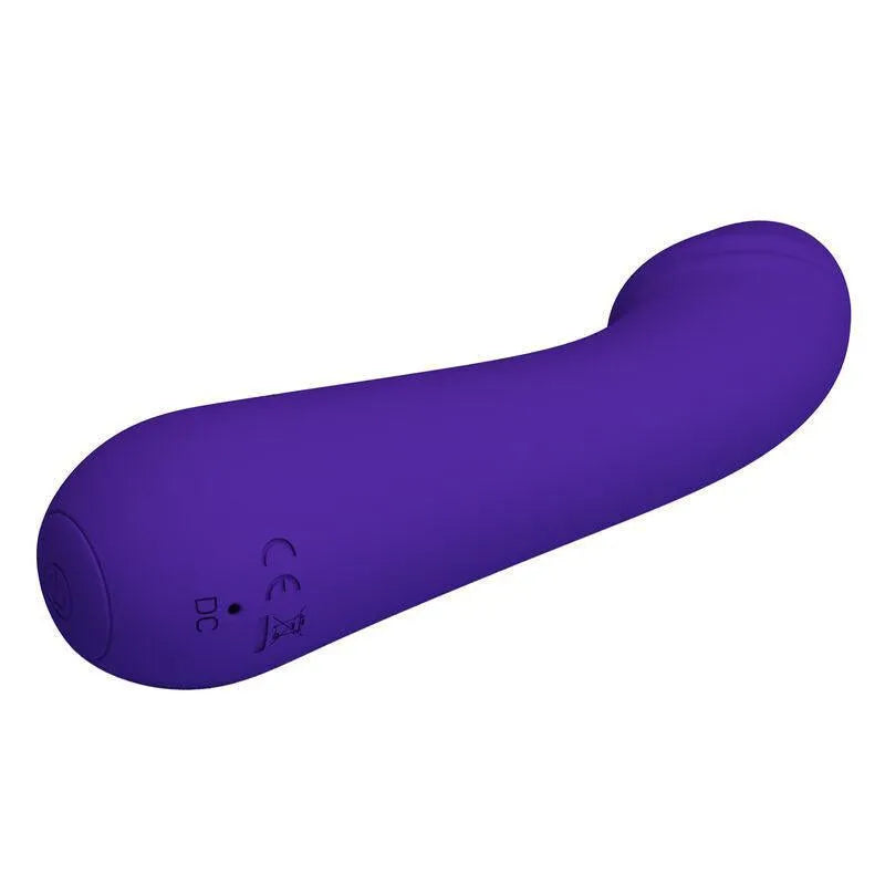 Vibromasseur Point G Silicone Violet Rechargeable