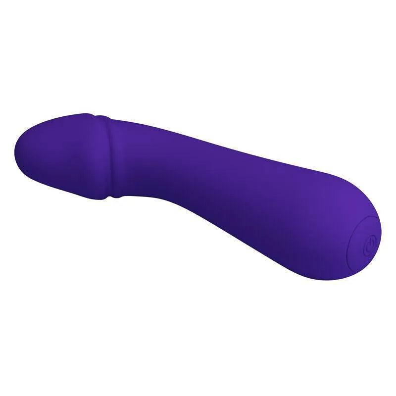 Vibromasseur Point G Silicone Violet Rechargeable