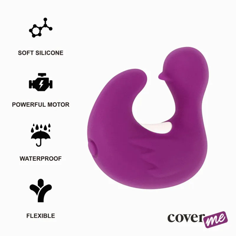 Vibromasseur Portable Silicone Médical 8 Modes