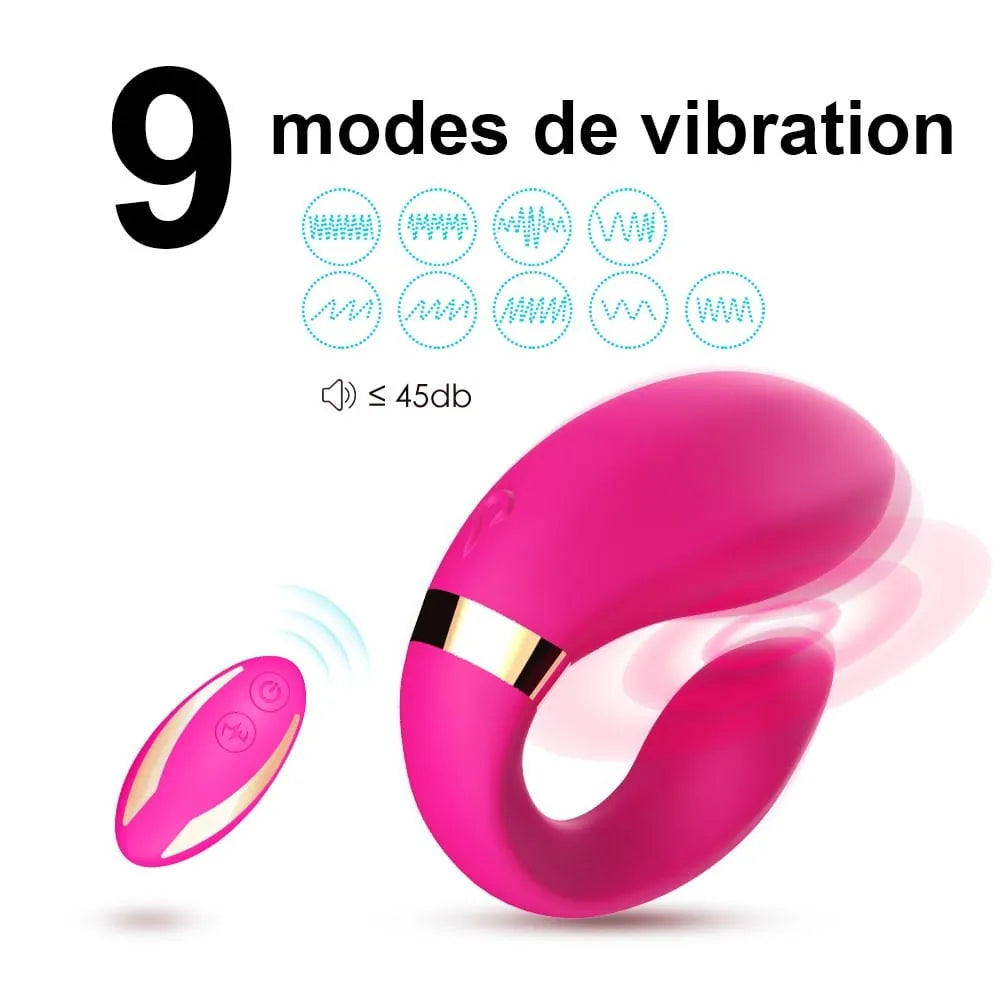 Vibromasseur pour couples