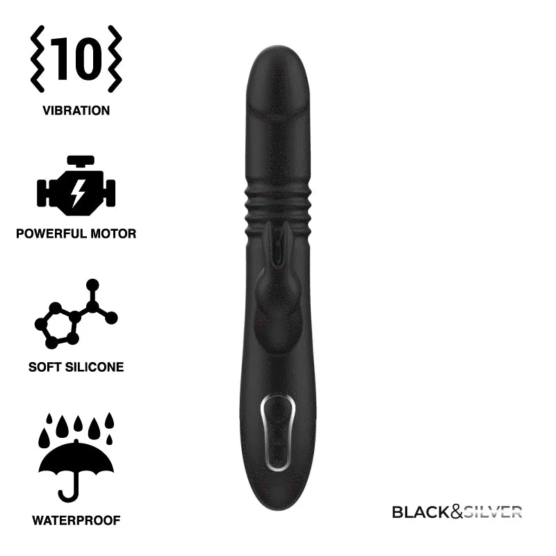 Vibromasseur Premium Silicone Stimulation Point G Clitoridienne