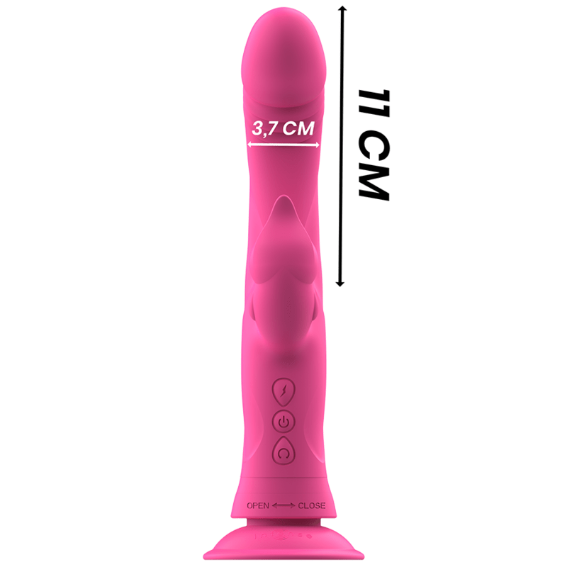 Vibromasseur Rabbit Silicone Étanche Rechargeable