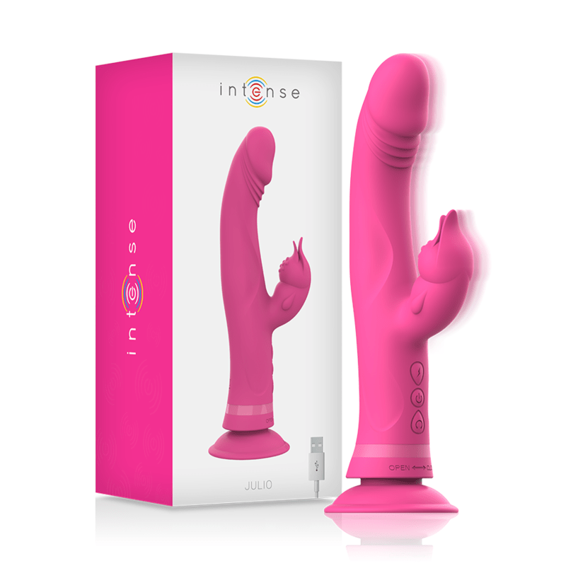 Vibromasseur Rabbit Silicone Étanche Rechargeable