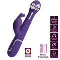 Vibromasseur Rabbit Silicone Violet USB puissante stimulation