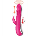 Vibromasseur Rabbit Va-Et-Vient Chauffant Silicone
