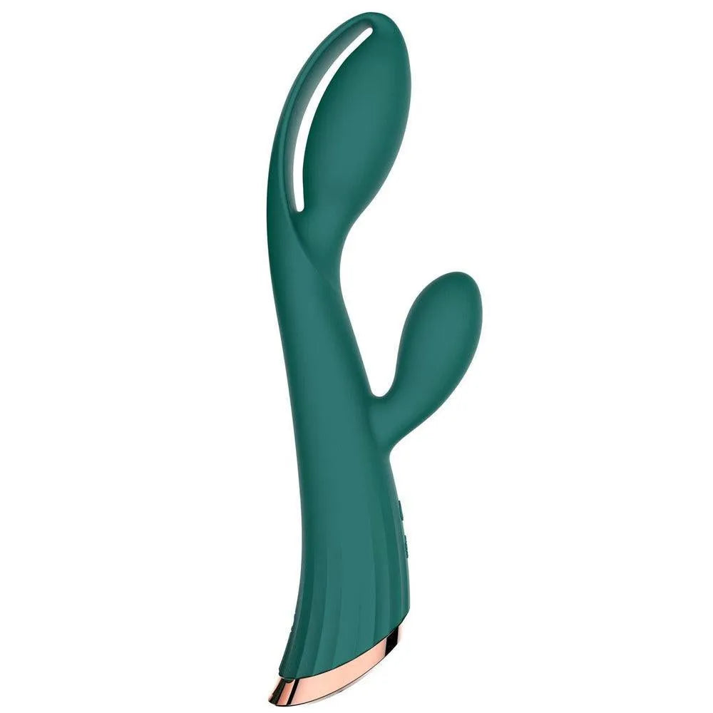 Vibromasseur Rabbit Vert Chauffant 9 Modes