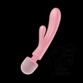 Vibromasseur Rabbit Wand Silicone Étanche Polyvalent
