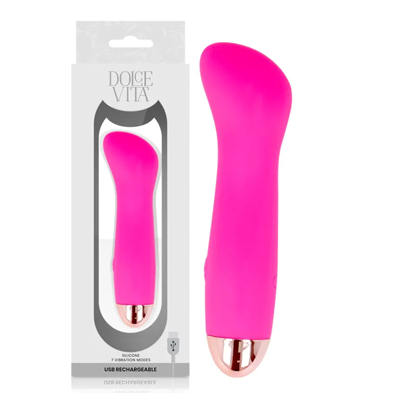 Vibromasseur Rechargeable En Silicone Hypoallergénique