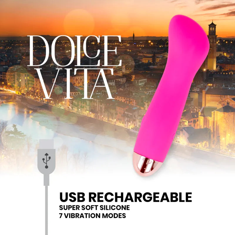 Vibromasseur Rechargeable En Silicone Hypoallergénique