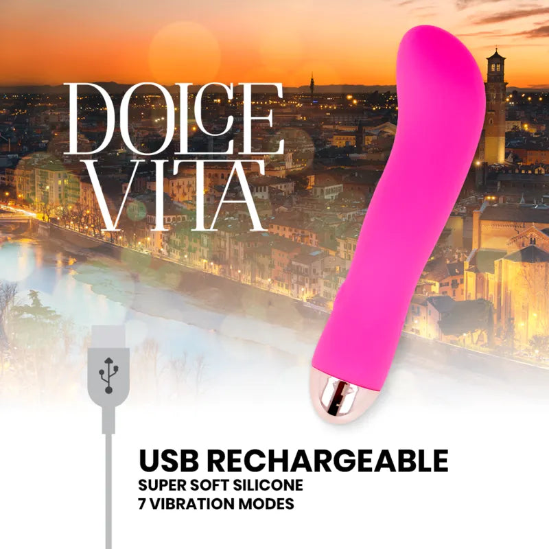 Vibromasseur Rechargeable Silicone Doux Hypoallergénique