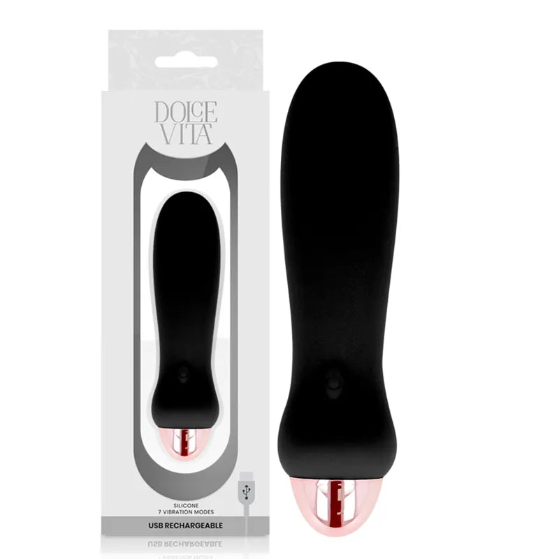 Vibromasseur Rechargeable Silicone Hypoallergénique