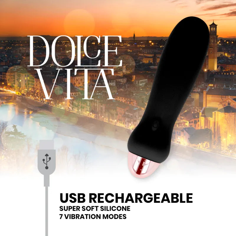 Vibromasseur Rechargeable Silicone Hypoallergénique