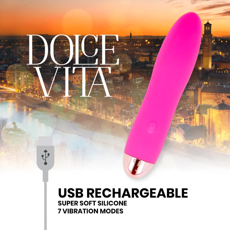 Vibromasseur Rechargeable Silicone Hypoallergénique