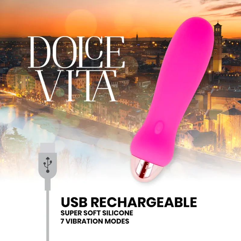 Vibromasseur Rechargeable Silicone Hypoallergénique