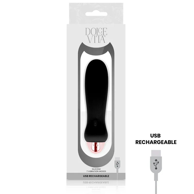 Vibromasseur Rechargeable Silicone Hypoallergénique