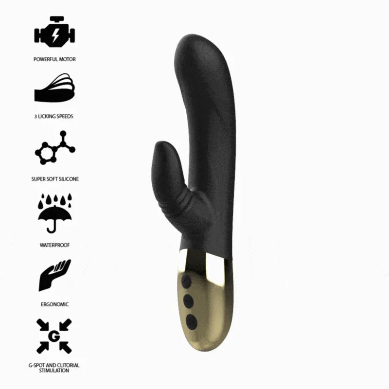 Vibromasseur Rechargeable Silicone Étanche Ibiza