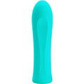 Vibromasseur Rechargeable Silicone Vert Aqua