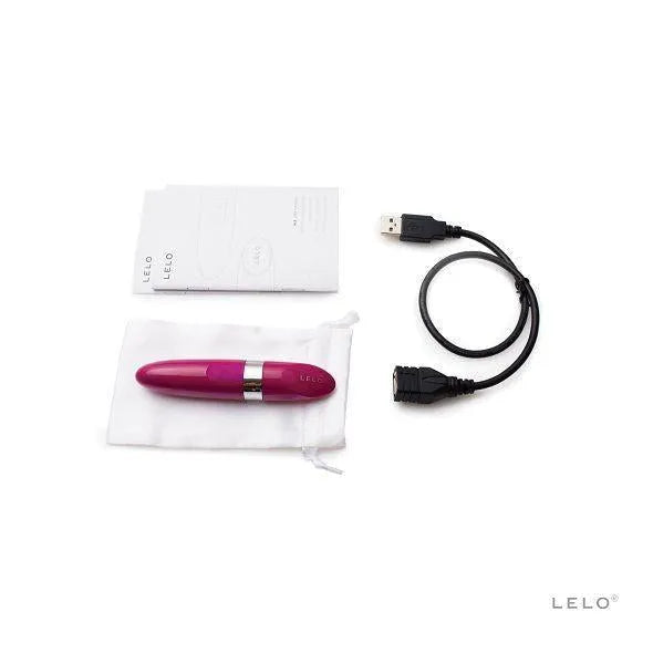 Vibromasseur Rechargeable Usb Rouge À Lèvres Discret