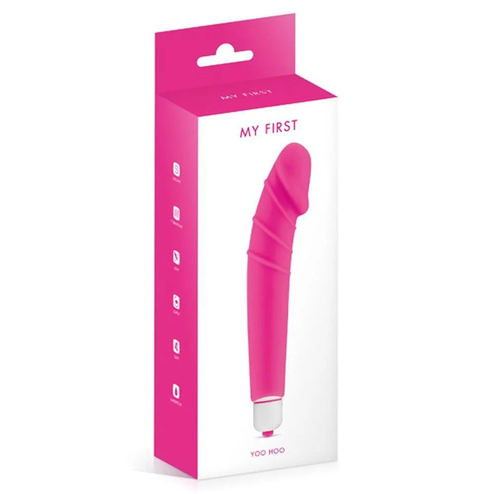 Vibromasseur Rose Réaliste Silicone Waterproof