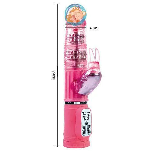 Vibromasseur Rotateur Rose Stimulation Clitoridienne