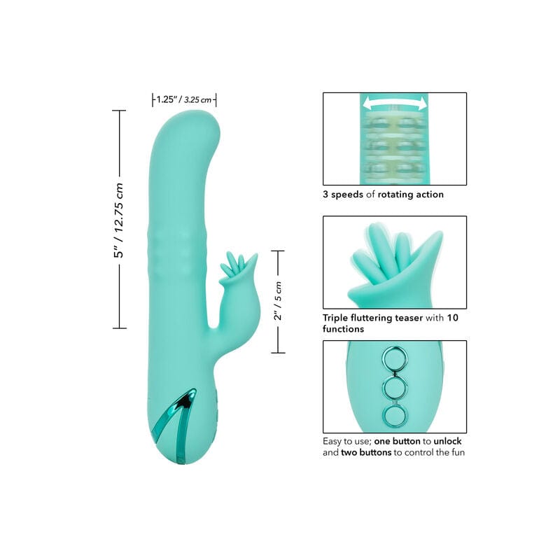 Vibromasseur Rotatif En Silicone Waterproof