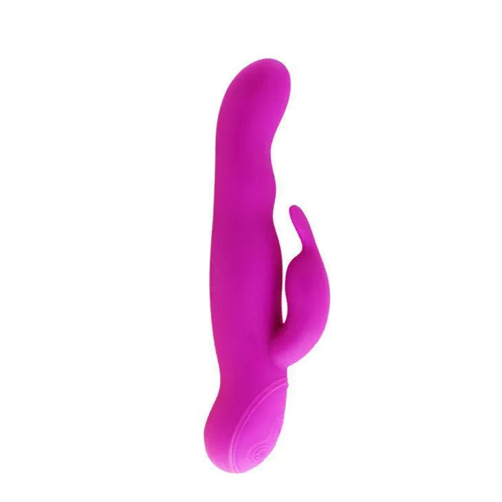 Vibromasseur Rotatif Lilas En Silicone Fda