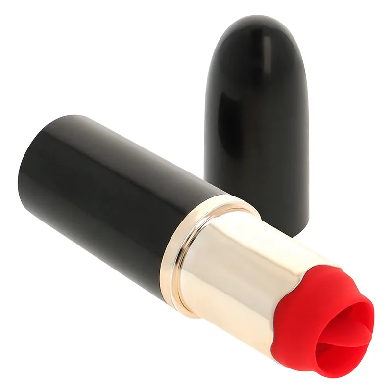 Vibromasseur Rouge À Lèvres Compact Rechargeable