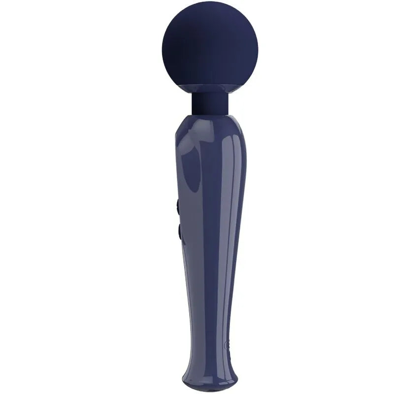 Vibromasseur Silicone Bleu Ergonomique Rechargeable