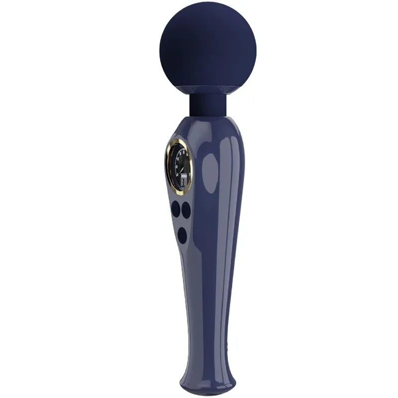 Vibromasseur Silicone Bleu Ergonomique Rechargeable