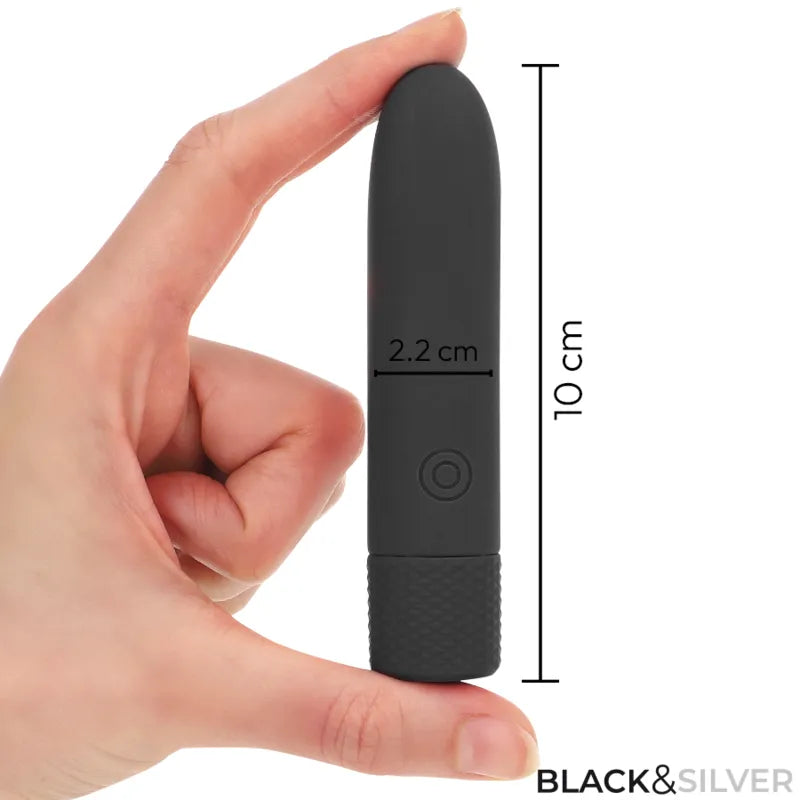Vibromasseur Silicone Compact Puissant Rechargeable
