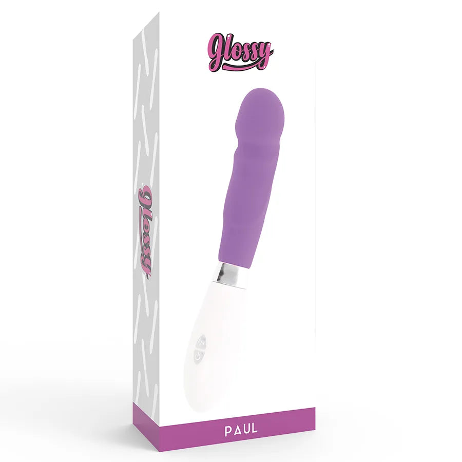 Vibromasseur Silicone Courbé Réaliste Imperméable