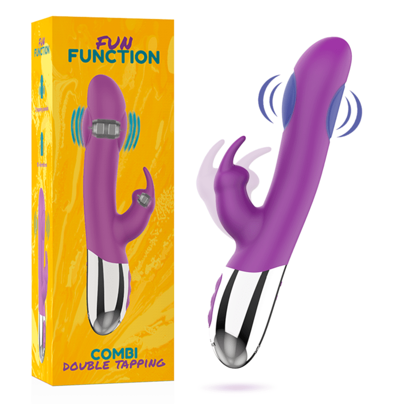 Vibromasseur Silicone Double Moteur Étanche