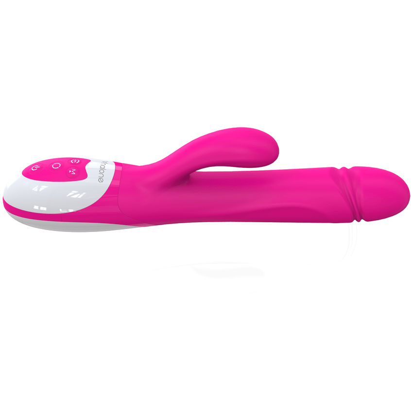 Vibromasseur Silicone Double Moteur Nalone Étanche