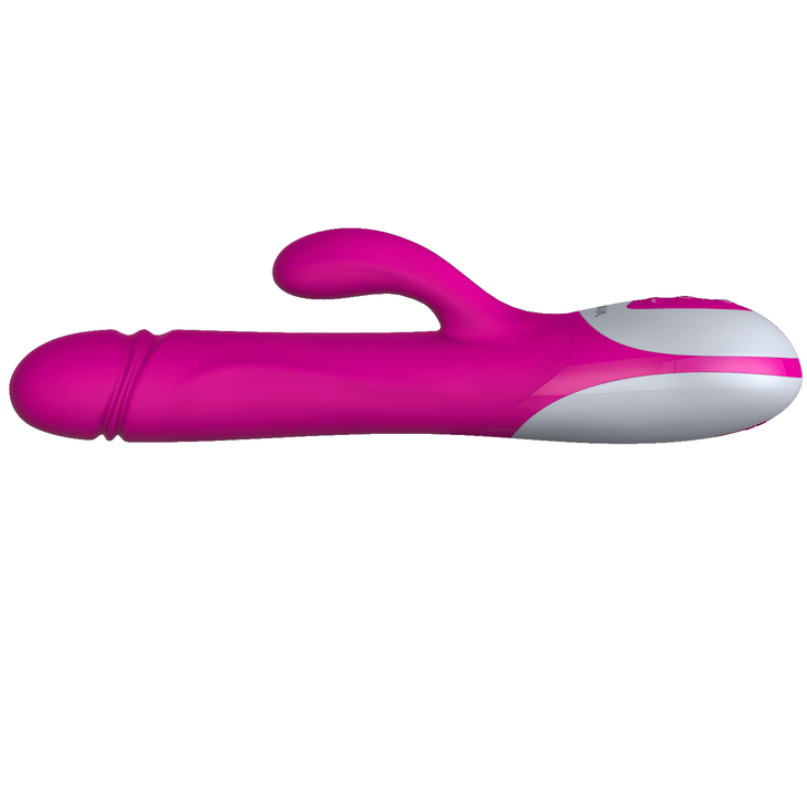 Vibromasseur Silicone Double Moteur Nalone Étanche