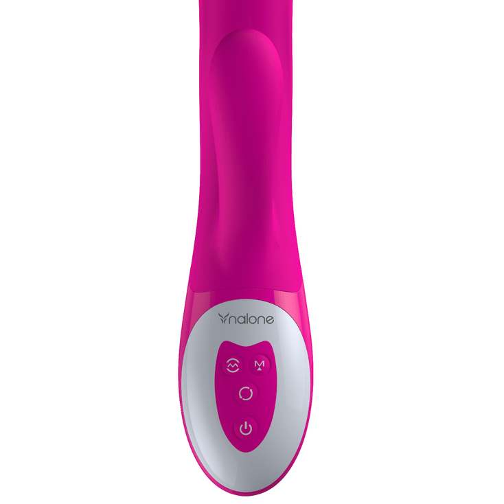 Vibromasseur Silicone Double Moteur Nalone Étanche