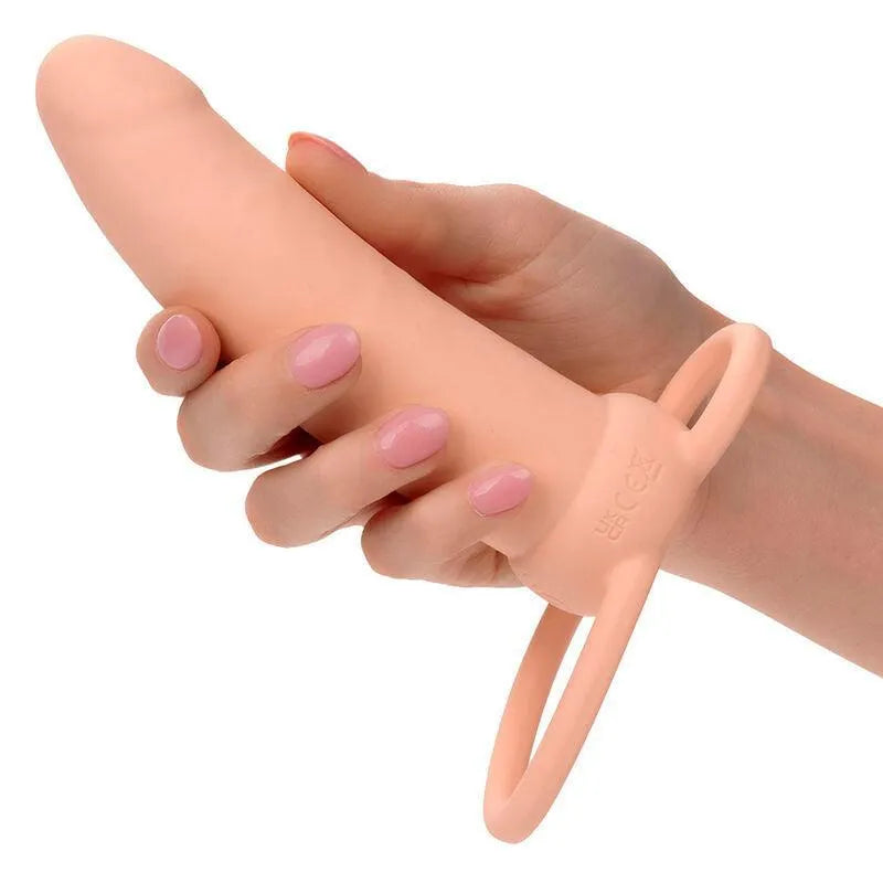 Vibromasseur Silicone Double Pénétration Rechargeable