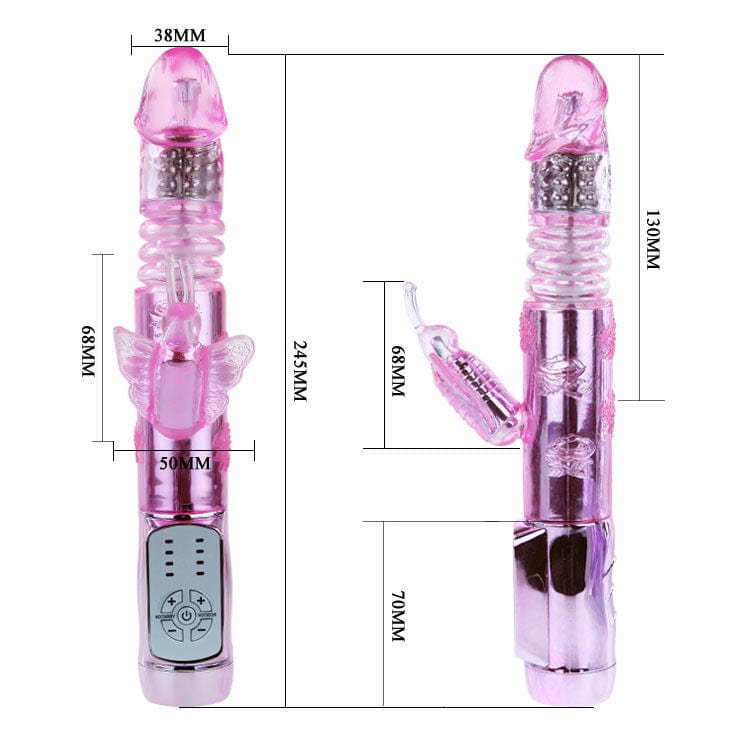 Vibromasseur Silicone Double Stimulation Rechargeable