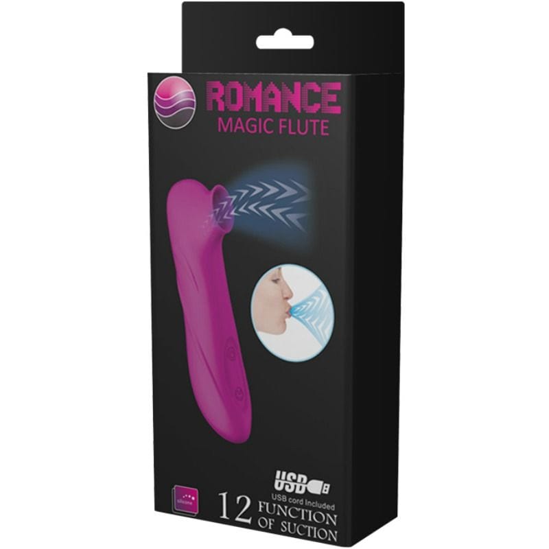 Vibromasseur Silicone Doux 12 Modes Succion