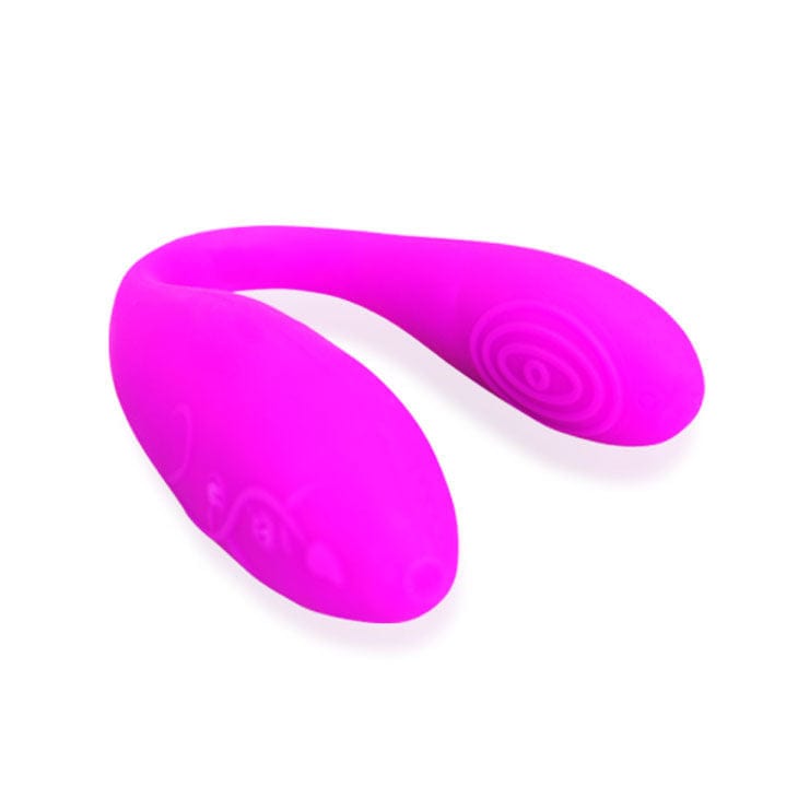 Vibromasseur Silicone Étanche Couple Rechargeable