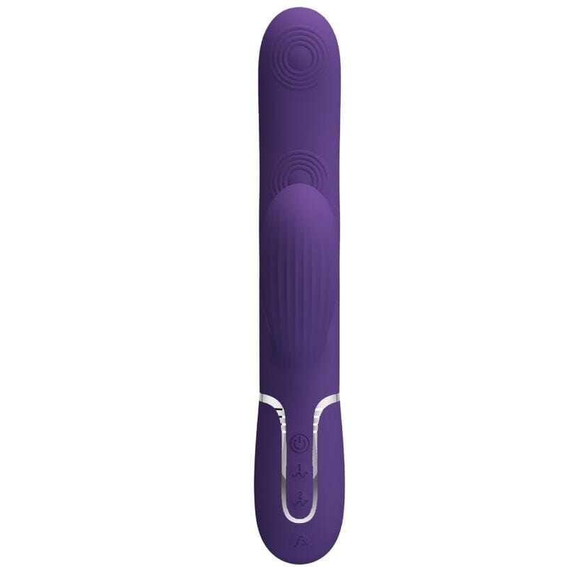 Vibromasseur Silicone Étanche Multifonction Violet