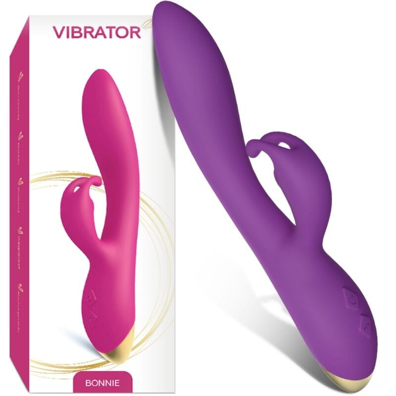 Vibromasseur Silicone Étanche Rechargeable Ergonomique