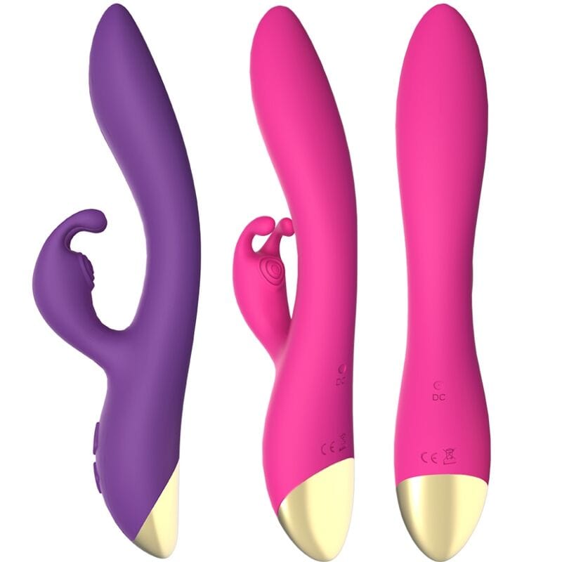 Vibromasseur Silicone Étanche Rechargeable Ergonomique