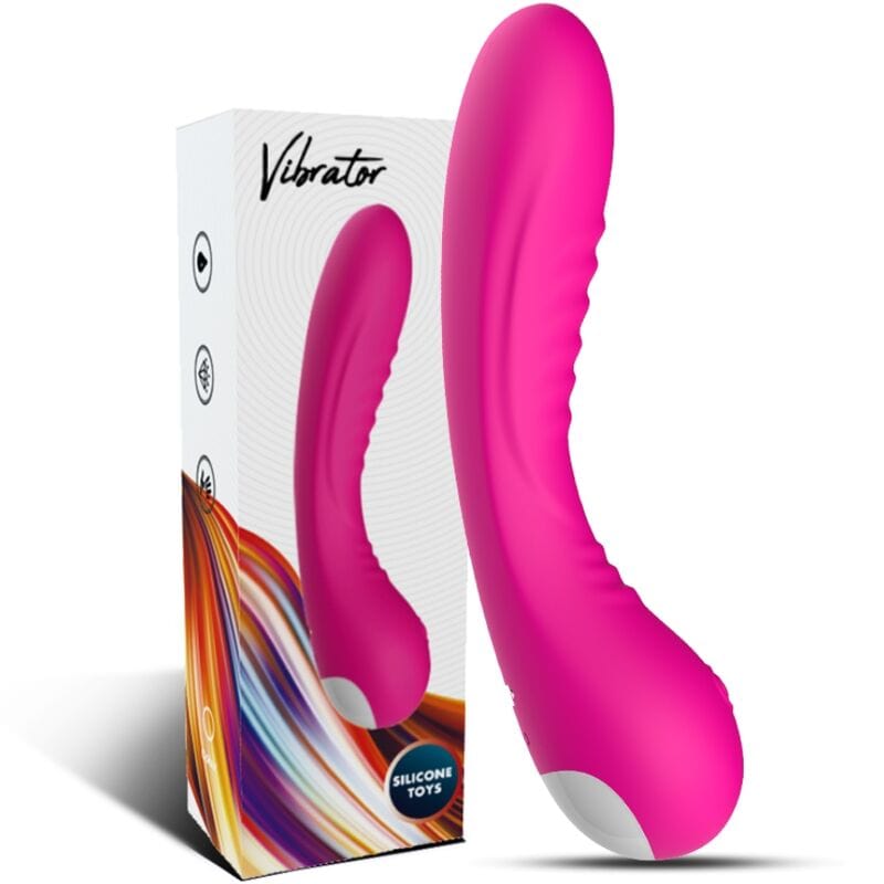 Vibromasseur Silicone Étanche Stimulation Point G