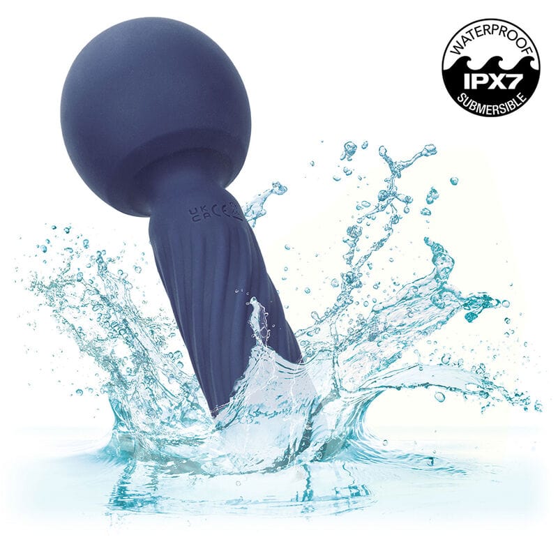 Vibromasseur Silicone Étanche Tête Bulbeuse