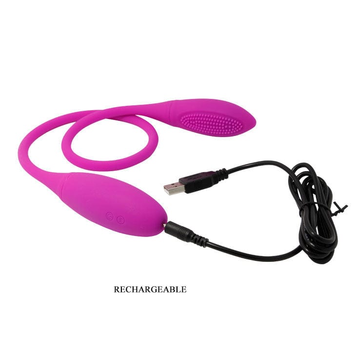 Vibromasseur Silicone Flexible À Double Extrémité