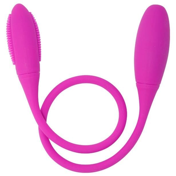 Vibromasseur Silicone Flexible À Double Extrémité